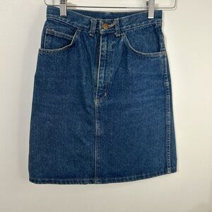 Classic Denim Mini Skirt